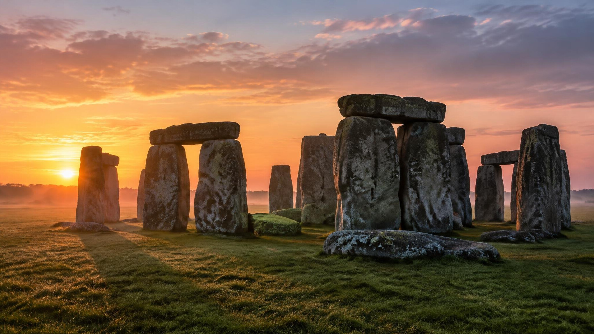 stonehenge monument at dawn
